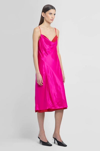 Shop Acne Studios Woman Pink Dresses