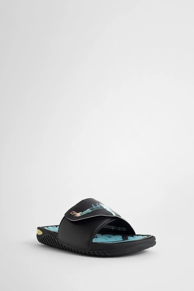 Shop Adidas Originals Man Black Slides