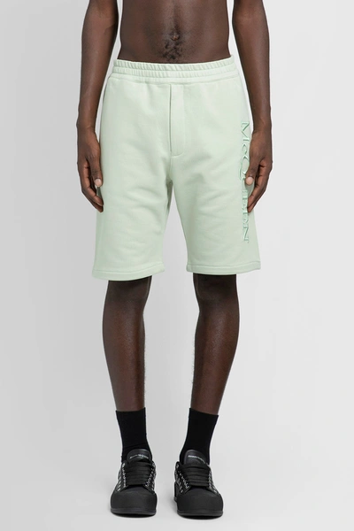 Shop Alexander Mcqueen Man Green Shorts