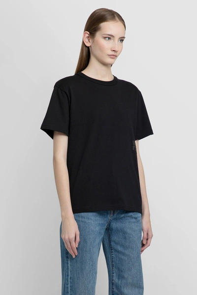 Shop Alexander Wang Woman Black T-shirts