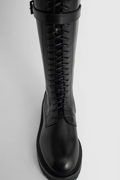 Shop Ann Demeulemeester Man Black Boots