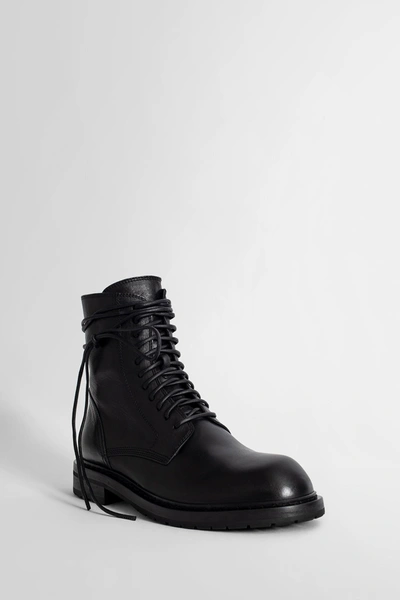 Shop Ann Demeulemeester Man Black Boots
