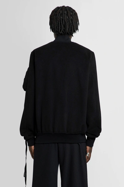 Shop Ann Demeulemeester Man Black Jackets