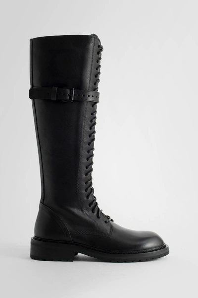 Shop Ann Demeulemeester Woman Black Boots