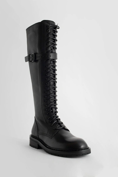 Shop Ann Demeulemeester Woman Black Boots