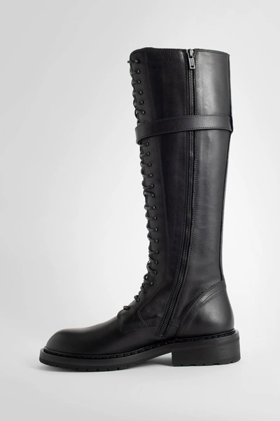 Shop Ann Demeulemeester Woman Black Boots