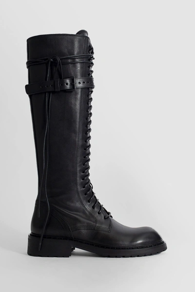 Shop Ann Demeulemeester Woman Black Boots