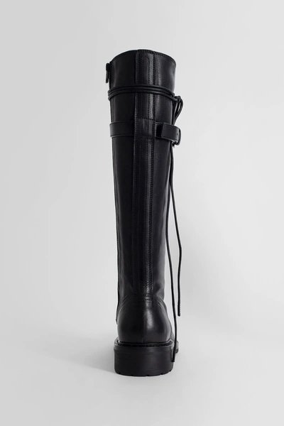 Shop Ann Demeulemeester Woman Black Boots