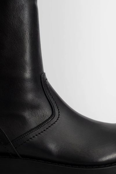 Shop Ann Demeulemeester Woman Black Boots