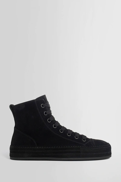 Shop Ann Demeulemeester Woman Black Sneakers