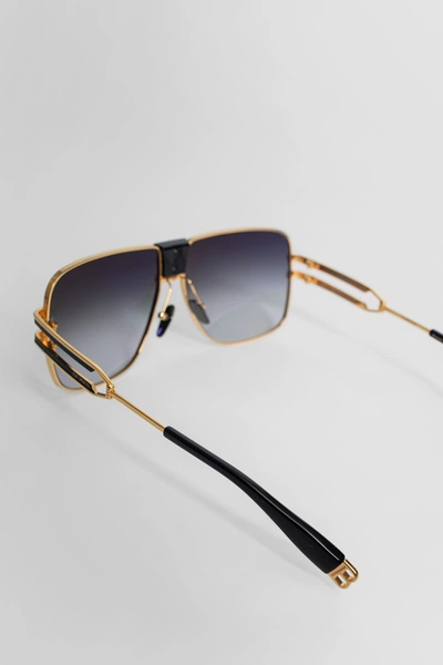 Shop Balmain Unisex Gold Eyewear