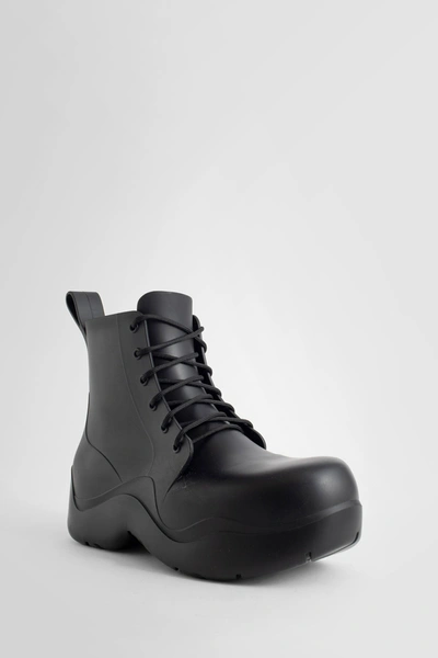 Shop Bottega Veneta Man Black Boots