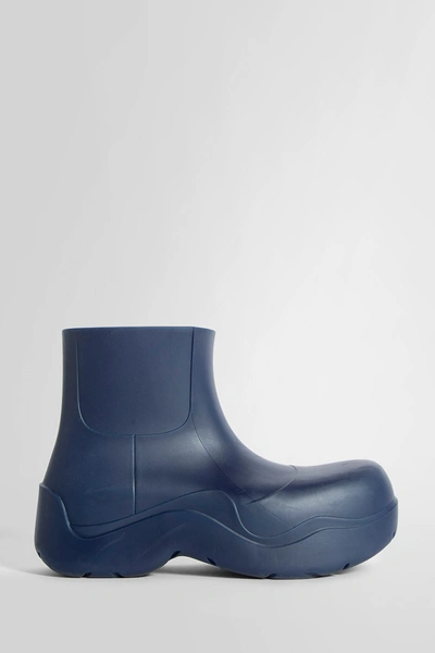 Shop Bottega Veneta Man Blue Boots