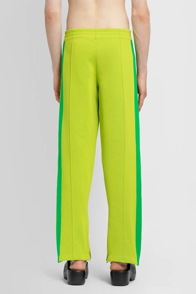 Shop Bottega Veneta Man Green Trousers