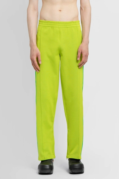 Shop Bottega Veneta Man Green Trousers