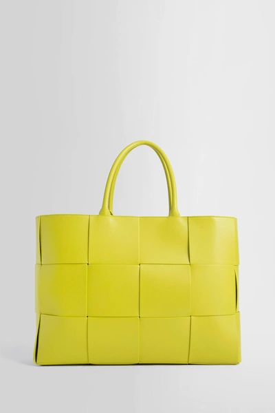 Shop Bottega Veneta Man Green Tote Bags