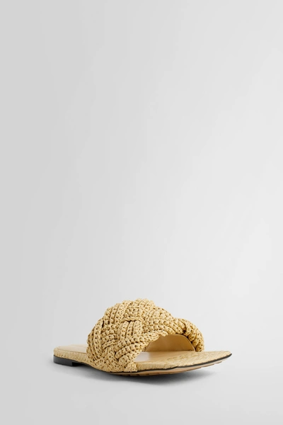 Shop Bottega Veneta Woman Beige Sandals