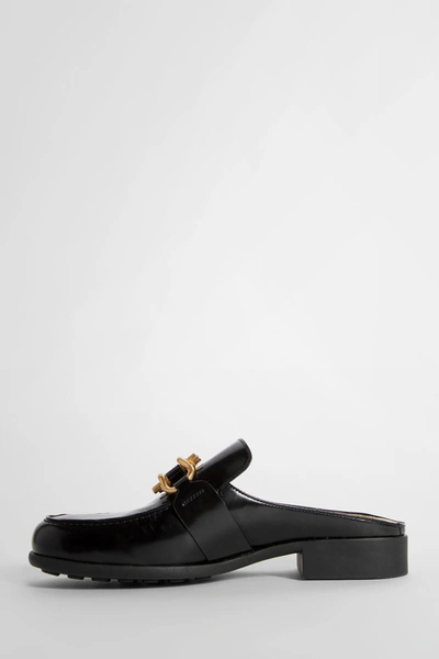 Shop Bottega Veneta Woman Black Loafers