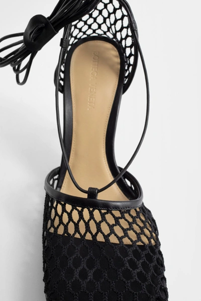 Shop Bottega Veneta Woman Black Sandals