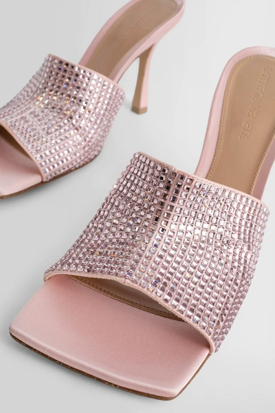 Shop Bottega Veneta Woman Pink Sandals
