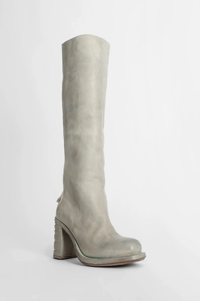 Shop Cherevichkiotvichki Woman Green Boots In Gray