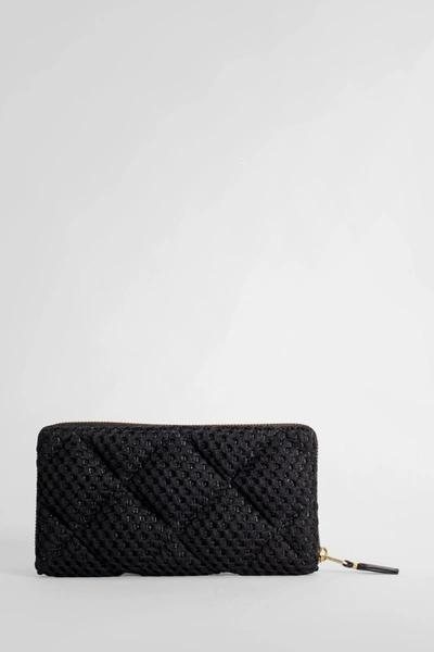 Comme Des Garçons Unisex Black Wallets & Cardholders In Black