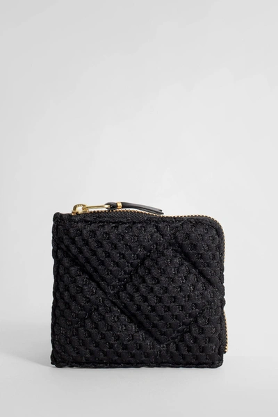 Comme Des Garçons Unisex Black Wallets & Cardholders In Black
