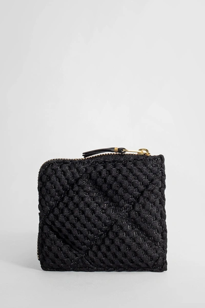 Comme Des Garçons Unisex Black Wallets & Cardholders In Black