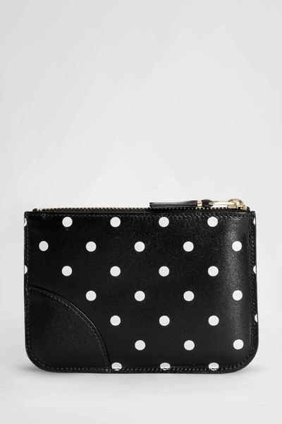 Shop Comme Des Garçons Unisex Black&white Wallets & Cardholders