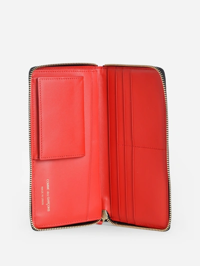 Comme Des Garçons Unisex Red Wallets & Cardholders In Red
