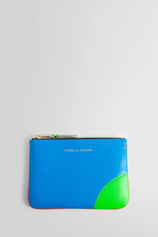 Comme des Garcons SA8100SF Super Fluo Wallet Blue/Orange