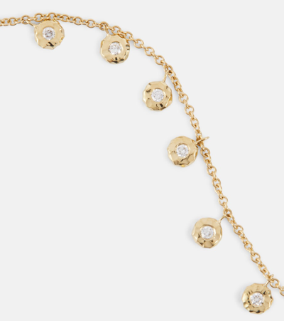 Shop Octavia Elizabeth Nesting Gem 18kt Gold Bracelet With Diamonds