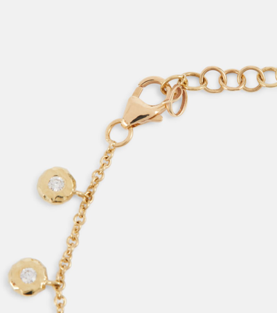 Shop Octavia Elizabeth Nesting Gem 18kt Gold Bracelet With Diamonds