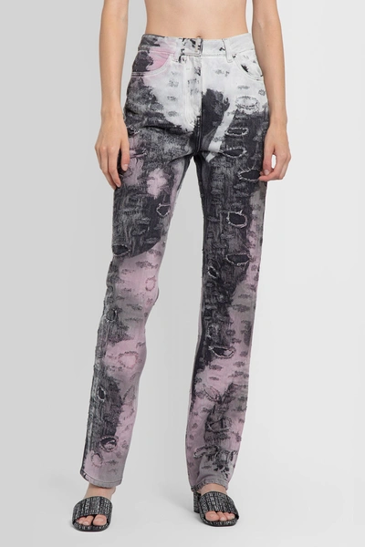 Shop Givenchy Woman Multicolor Jeans