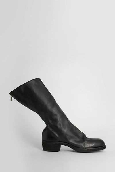 GUIDI MAN BLACK BOOTS 