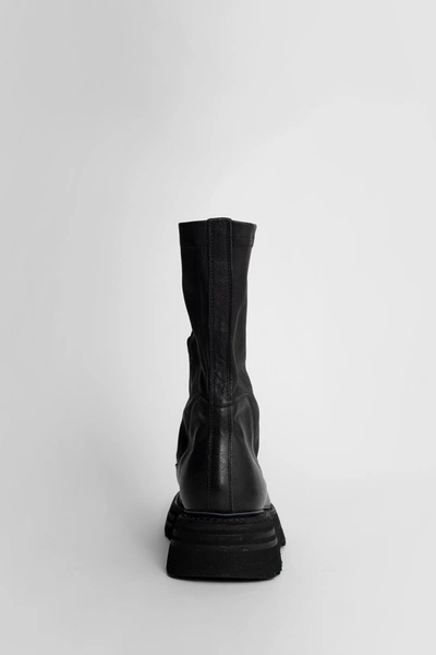 Guidi Slip-on Chunky Boots In Black