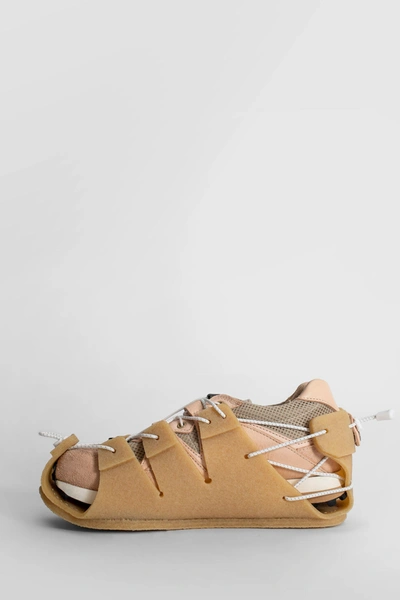 Shop Hender Scheme Unisex Beige Sneakers