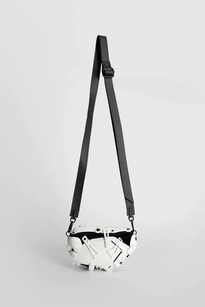 Shop Innerraum Unisex Black&white Shoulder Bags