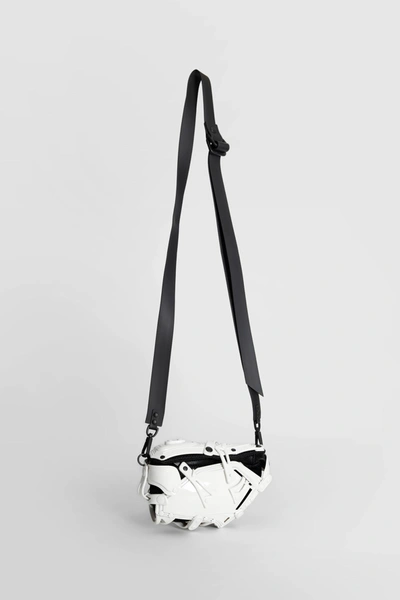 Shop Innerraum Unisex Black&white Shoulder Bags