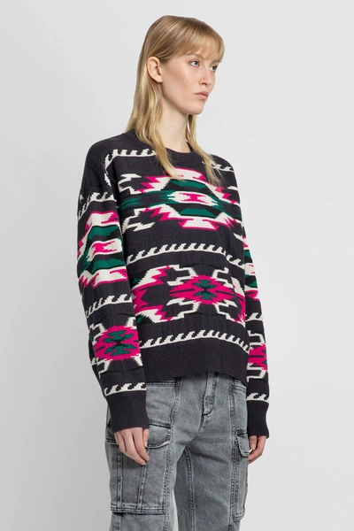 Shop Isabel Marant Étoile Woman Multicolor Knitwear
