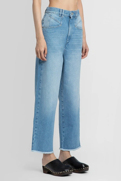 Shop Isabel Marant Woman Blue Jeans