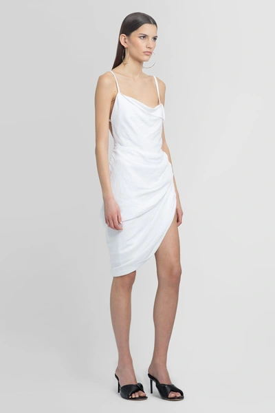 Shop Jacquemus Woman White Dresses