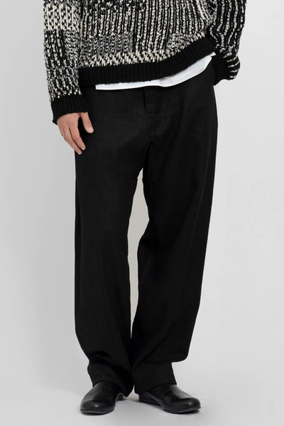 Jan-jan Van Essche Trousers In Black | ModeSens