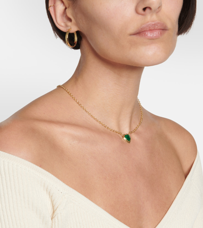 Octavia Elizabeth Jumbo Yana 18kt Gold Hoop Earrings In Gold