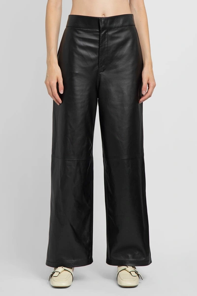 Shop Loewe Woman Black Trousers