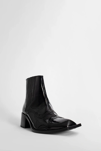 Shop Martine Rose Man Black Boots