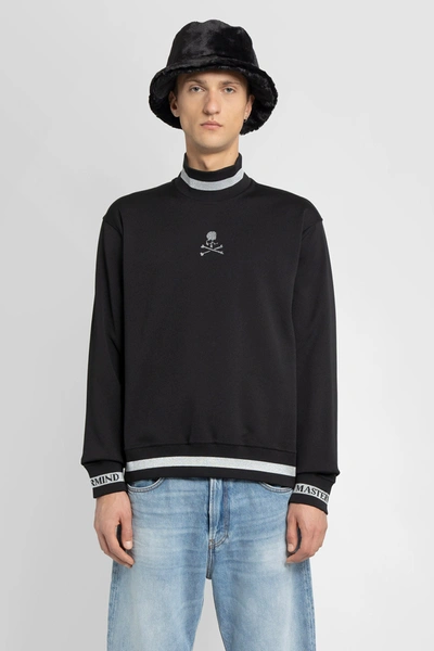 Shop Mastermind Japan Man Black Sweatshirts