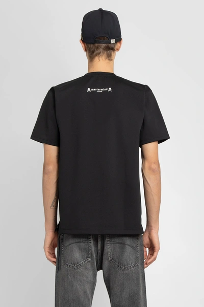 Shop Mastermind Japan Man Black T-shirts