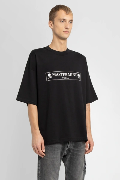 Shop Mastermind Japan Man Black T-shirts