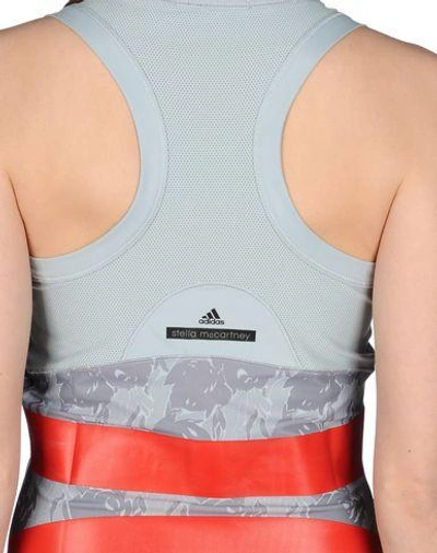 Shop Adidas By Stella Mccartney Tank Top In Light Grey